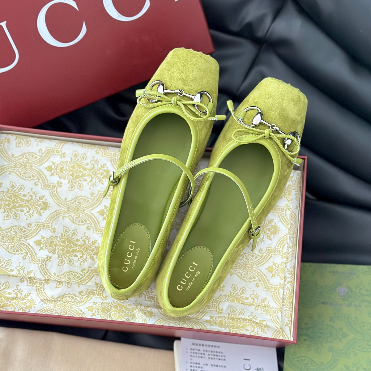 Gucci Shoes- Gucci Ballet Flats Luxury Lifestyle Designer Footwear