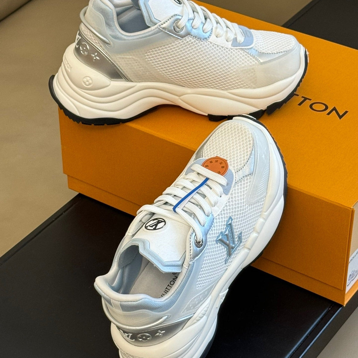 Louis Vuitton Shoes- Louis Vuitton Lou Run 55 Trainers Premium Designer Casual Shoes