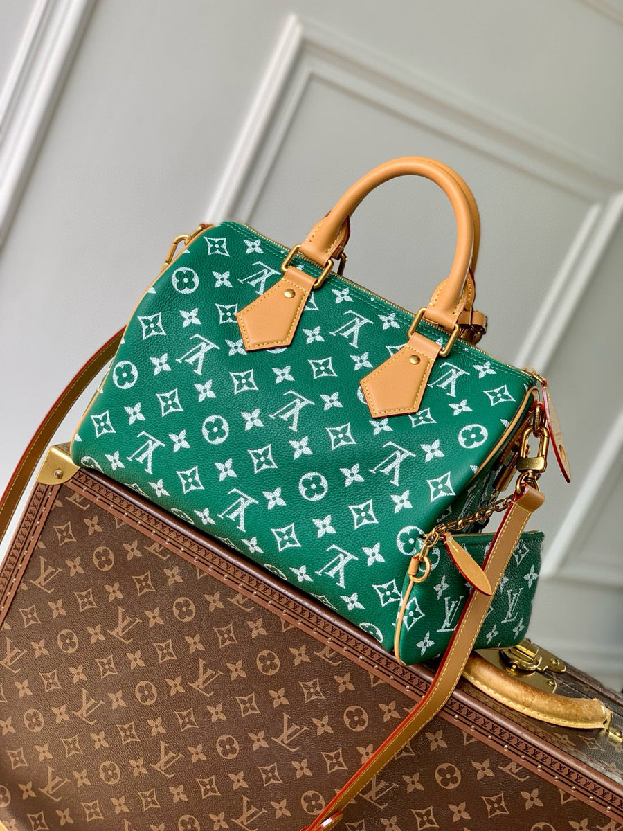 Louis Vuitton Bags- Louis Vuitton Lou Speedy P9 25 Bag Luxury Designer Leather Handbag