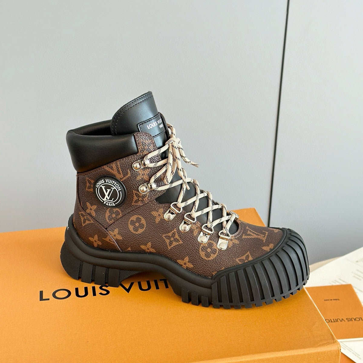 Louis Vuitton Shoes- Louis Vuitton Lou Ruby Boots Comfortable Everyday Designer Shoes