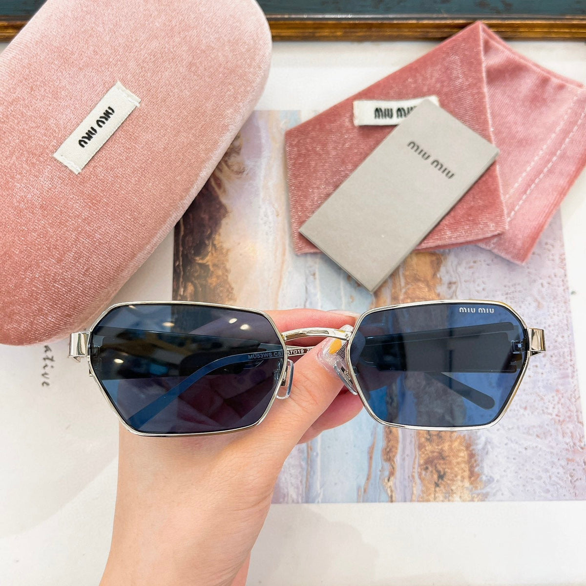 Sunglasses- Miu M Sunglasses Premium Fashion Designer Sunglasses