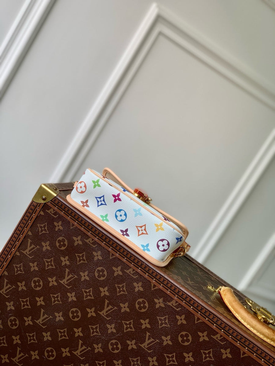 Louis Vuitton Bags- Louis Vuitton Lou x Murakami Nano Diane Bag Luxury Designer Leather Handbag