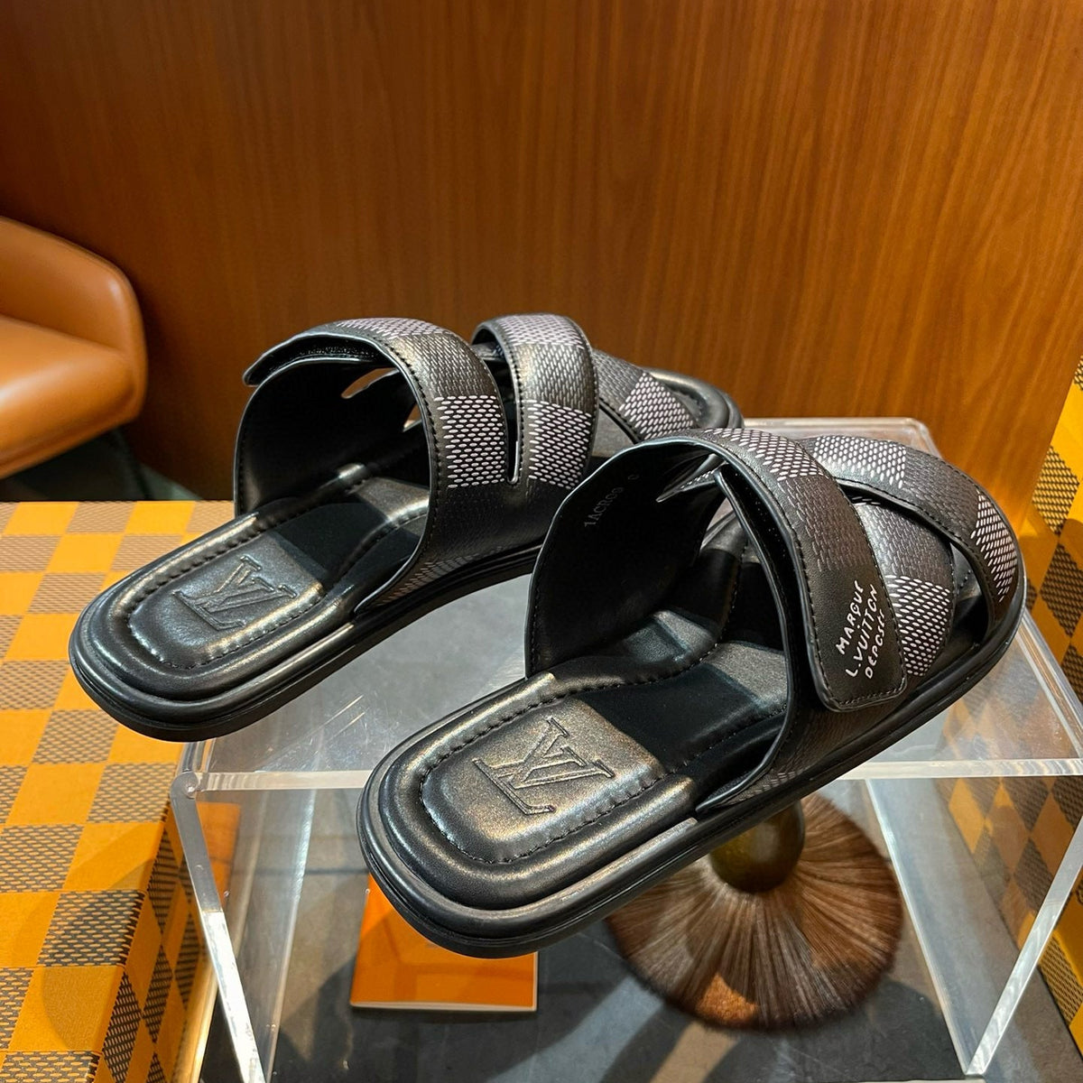 Louis Vuitton Shoes- Louis Vuitton Lou Venice Mule Comfortable Everyday Designer Shoes
