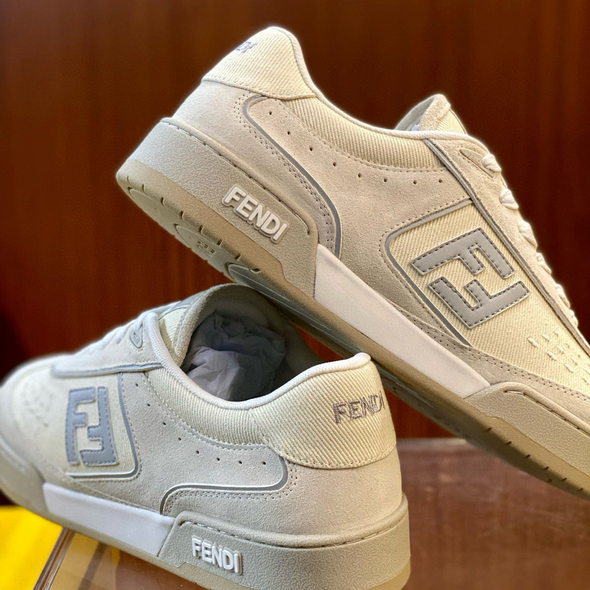 Shoes- Fen Match Sneaker Premium Designer Casual Shoes