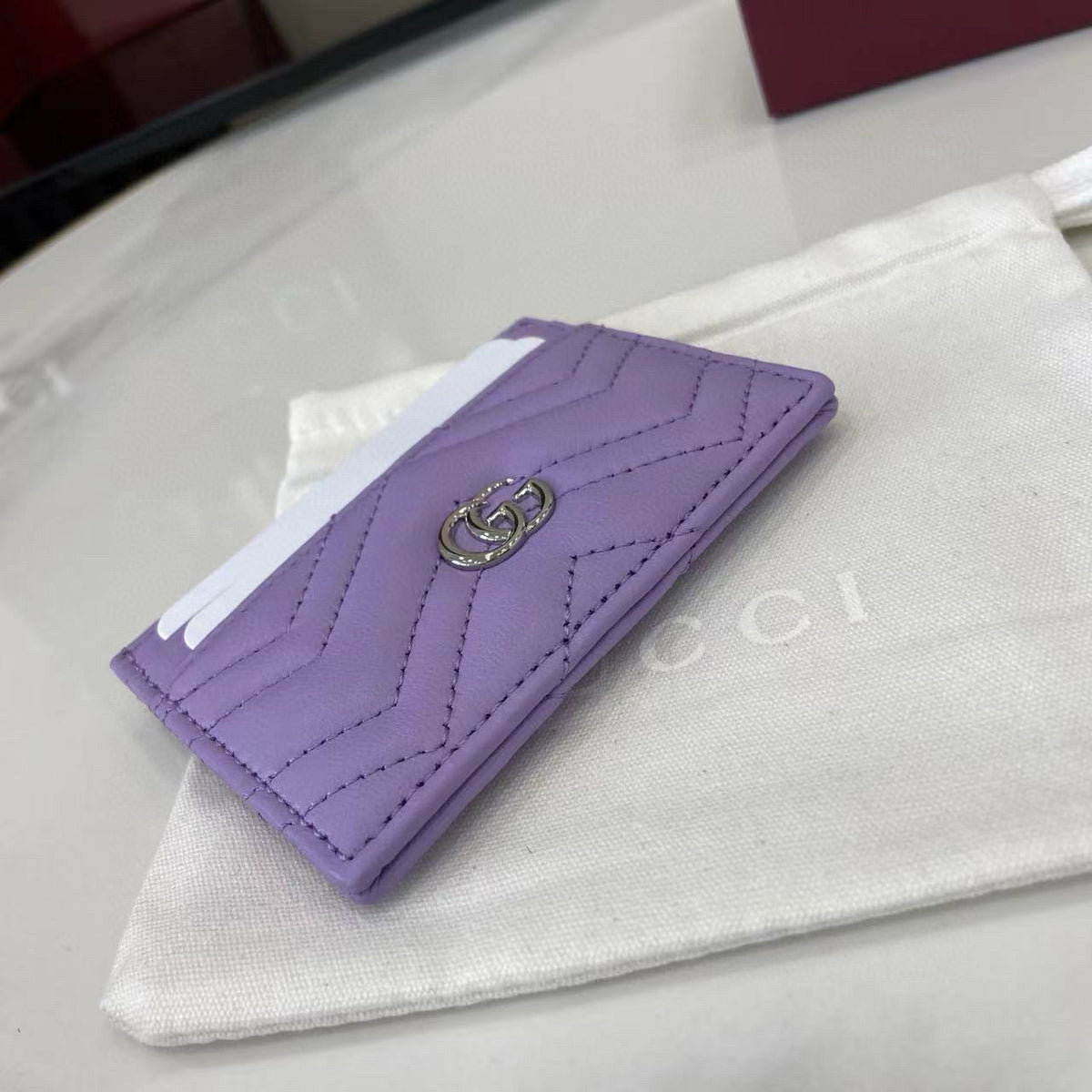 Gucci Wallets- Gucci Card Holder Elegant Everyday Leather Wallet