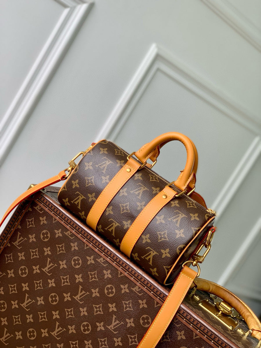 Louis Vuitton Bags- Louis Vuitton Lou Keepall 25 Cargo Bag Elegant Everyday Designer Handbag