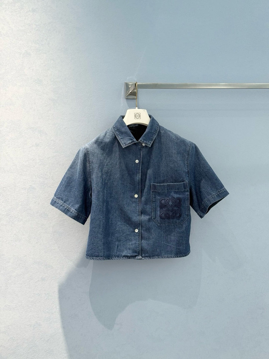 Tops- Loew Denim Shirt Premium Designer Casual Top