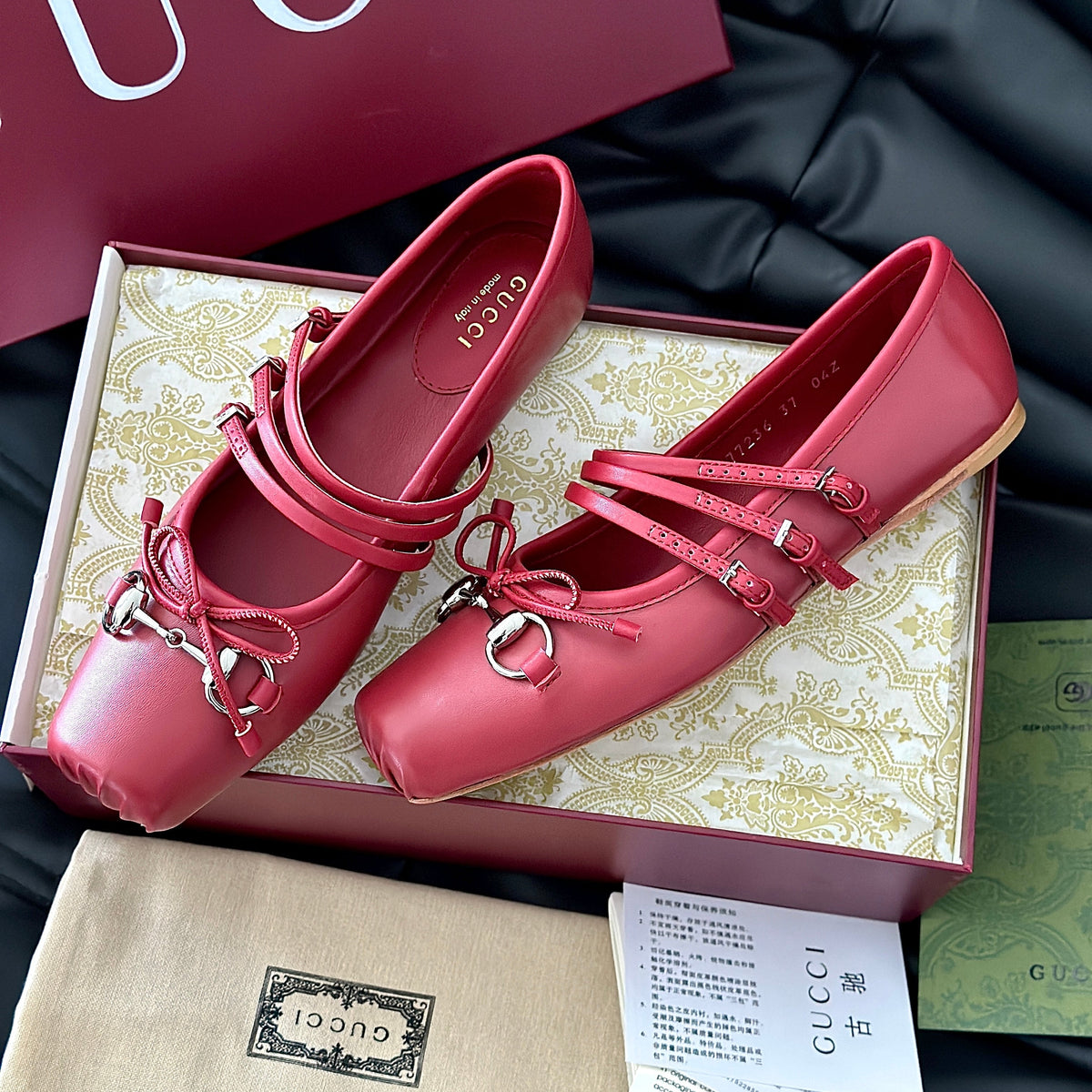 Gucci Shoes- Gucci Ballet Flats Comfortable Everyday Designer Shoes
