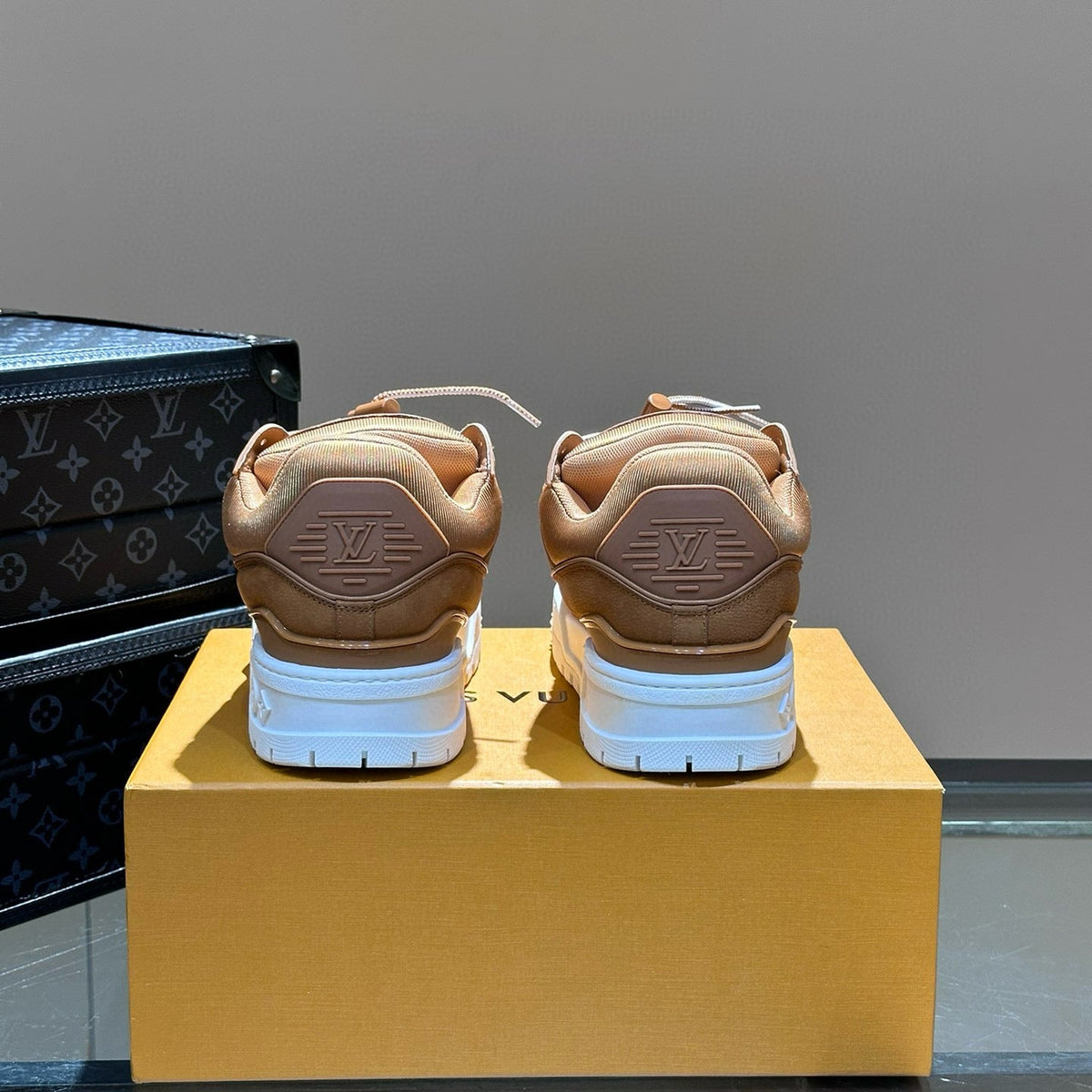 Louis Vuitton Shoes- Louis Vuitton Lou Trainers Comfortable Everyday Designer Shoes