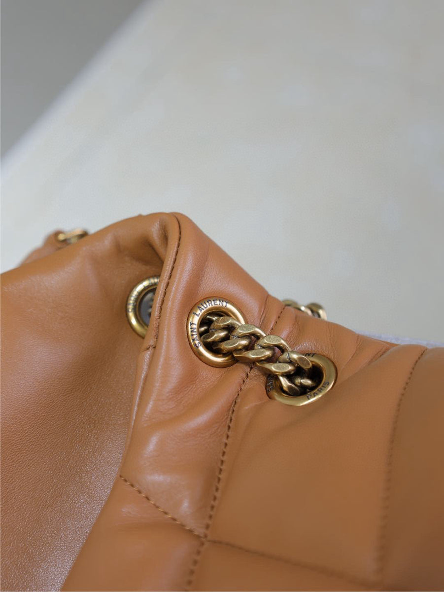 Saint Laurent Bags- Saint Laurent Loulou Medium Puffer Bag Elegant Everyday Designer Handbag