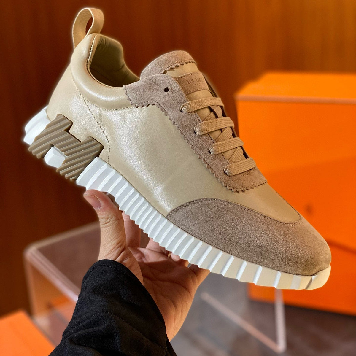 Shoes- Herm Bouncing Sneakers Comfortable Everyday Designer Shoes