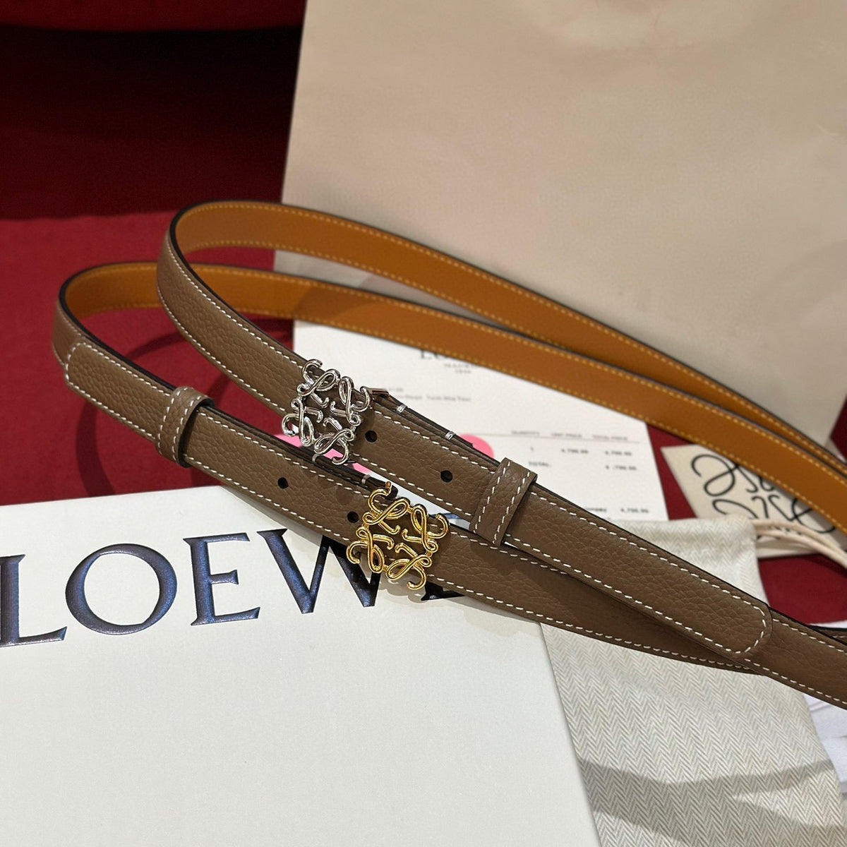 Belts- Loew Belt 20mm Classic Everyday Designer Belt