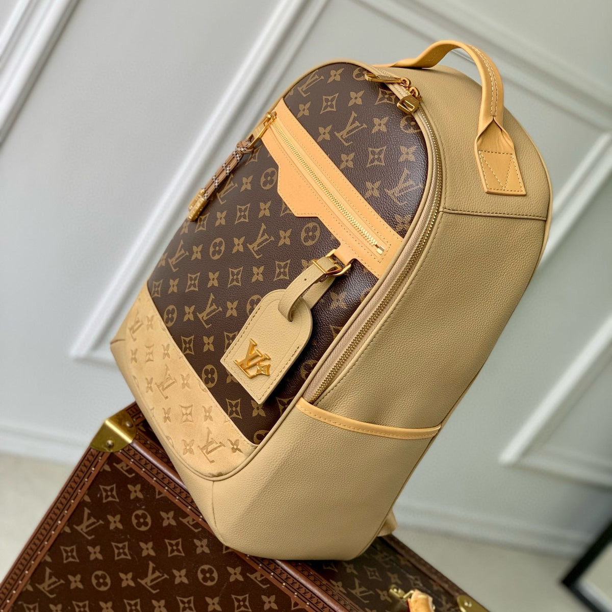 Louis Vuitton Bags- Louis Vuitton Lou Outdoor Backpack Premium Designer Shoulder Bag