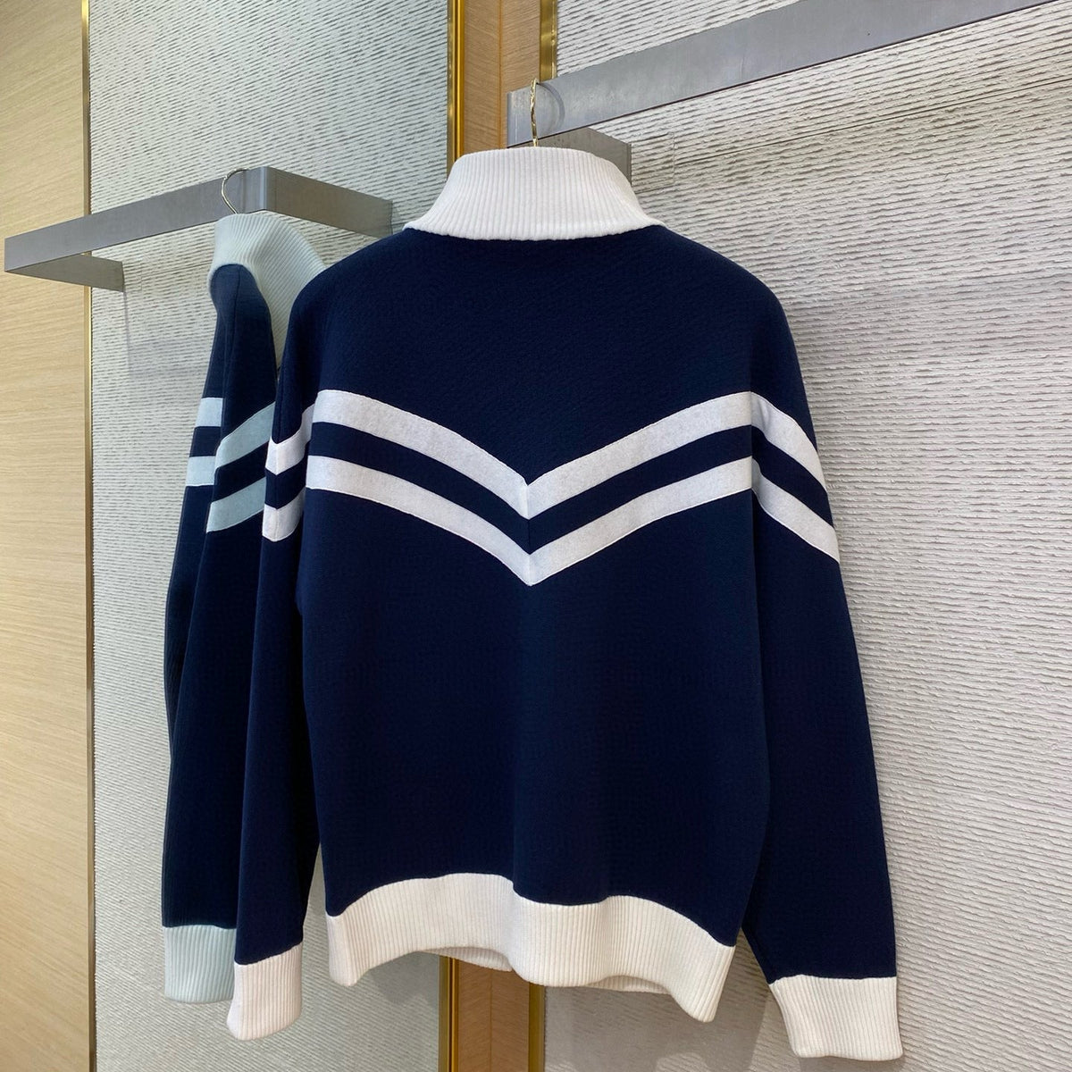 Louis Vuitton Sweaters- Louis Vuitton Lou Zip Jumper Premium Casual Designer Knitwear