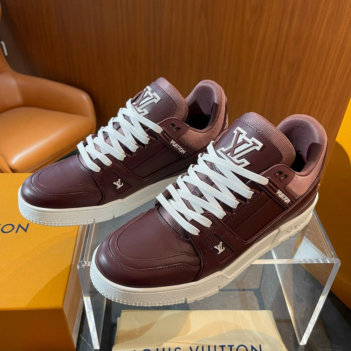 Louis Vuitton Shoes- Louis Vuitton Lou Trainers Luxury Lifestyle Designer Footwear