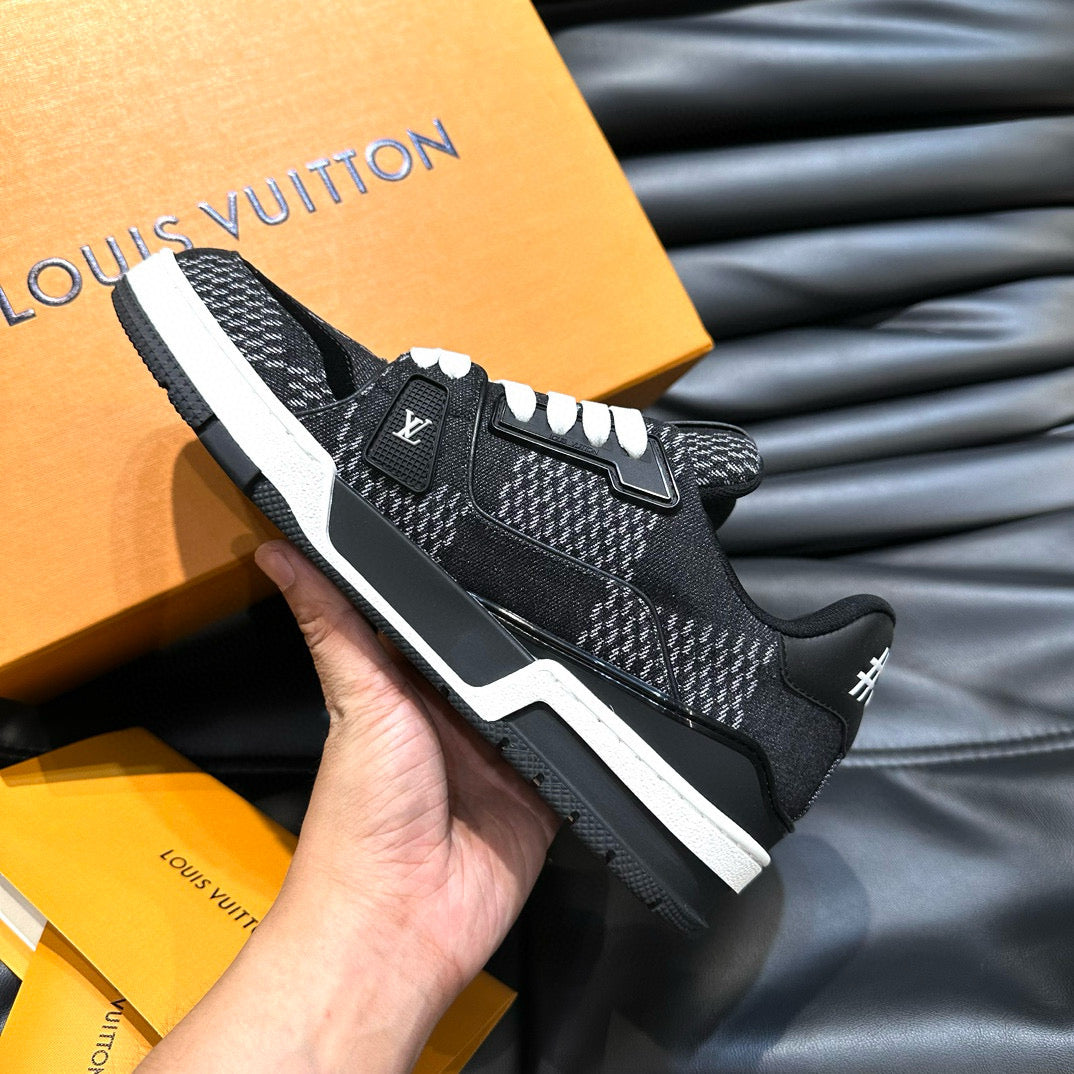 Louis Vuitton Shoes- Louis Vuitton Lou Trainers Comfortable Everyday Designer Shoes