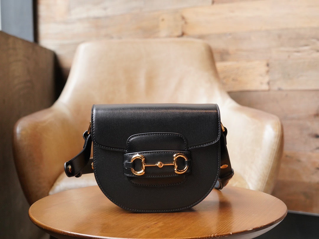 Gucci Bags- Gucci Horsebit 1955 Mini Bag Luxury Designer Leather Handbag