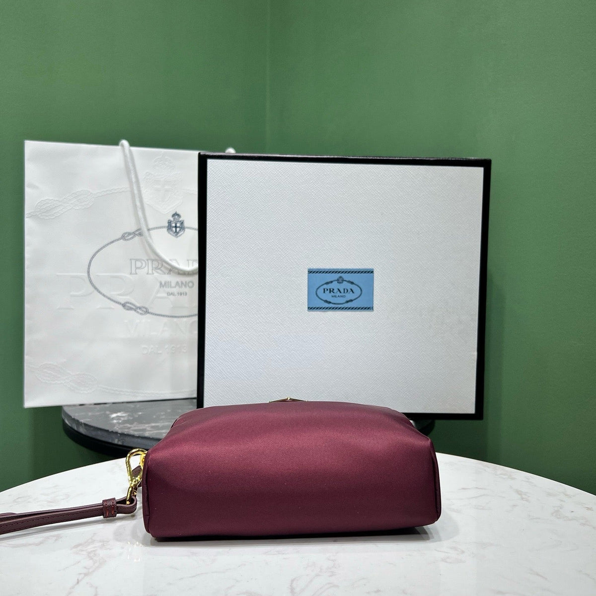 Bags? Pd Small Re Nylon Pouch Elegant Everyday Designer Handbag