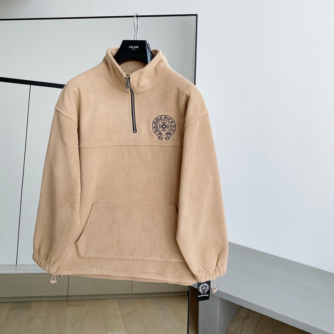 Hoodies- Chrome H Sweatshirt Comfortable Luxury Streetwear Hoodie