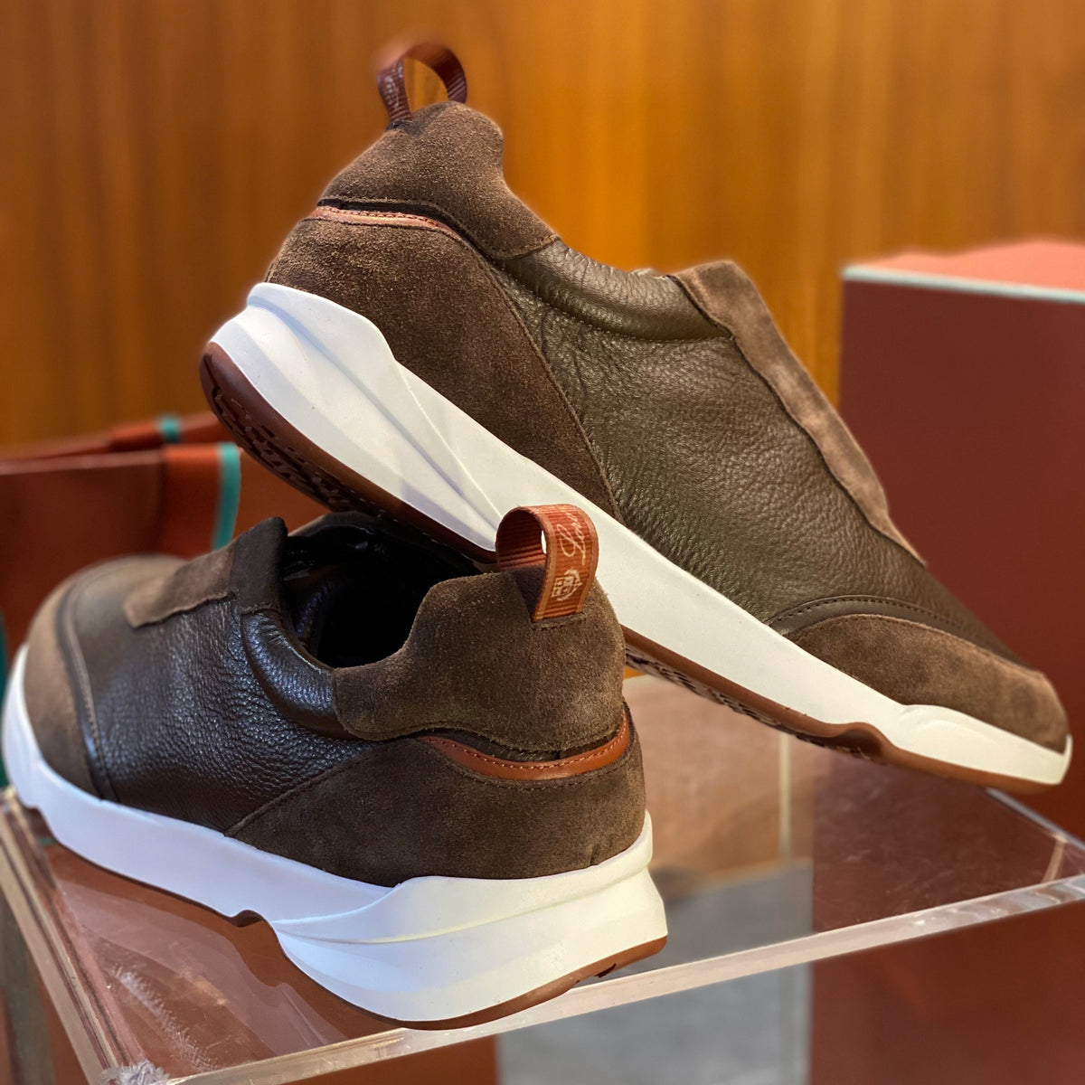 Shoes- Loro P Modular Walk Sneakers Luxury Lifestyle Designer Footwear