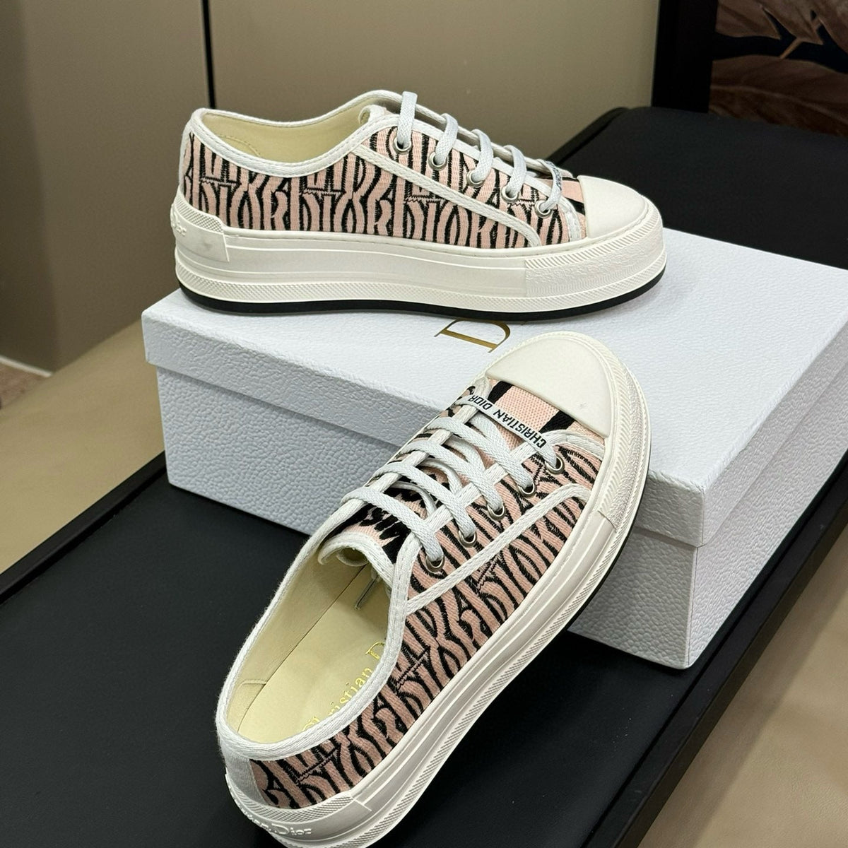 Dior Shoes- Dior Platform Sneaker Premium Designer Casual Shoes