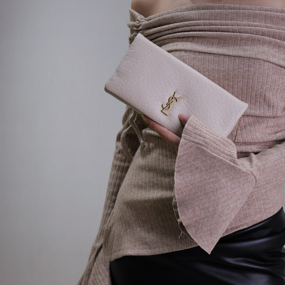 Saint Laurent Bags- Saint Laurent Calypso Mini Bag Luxury Designer Leather Handbag
