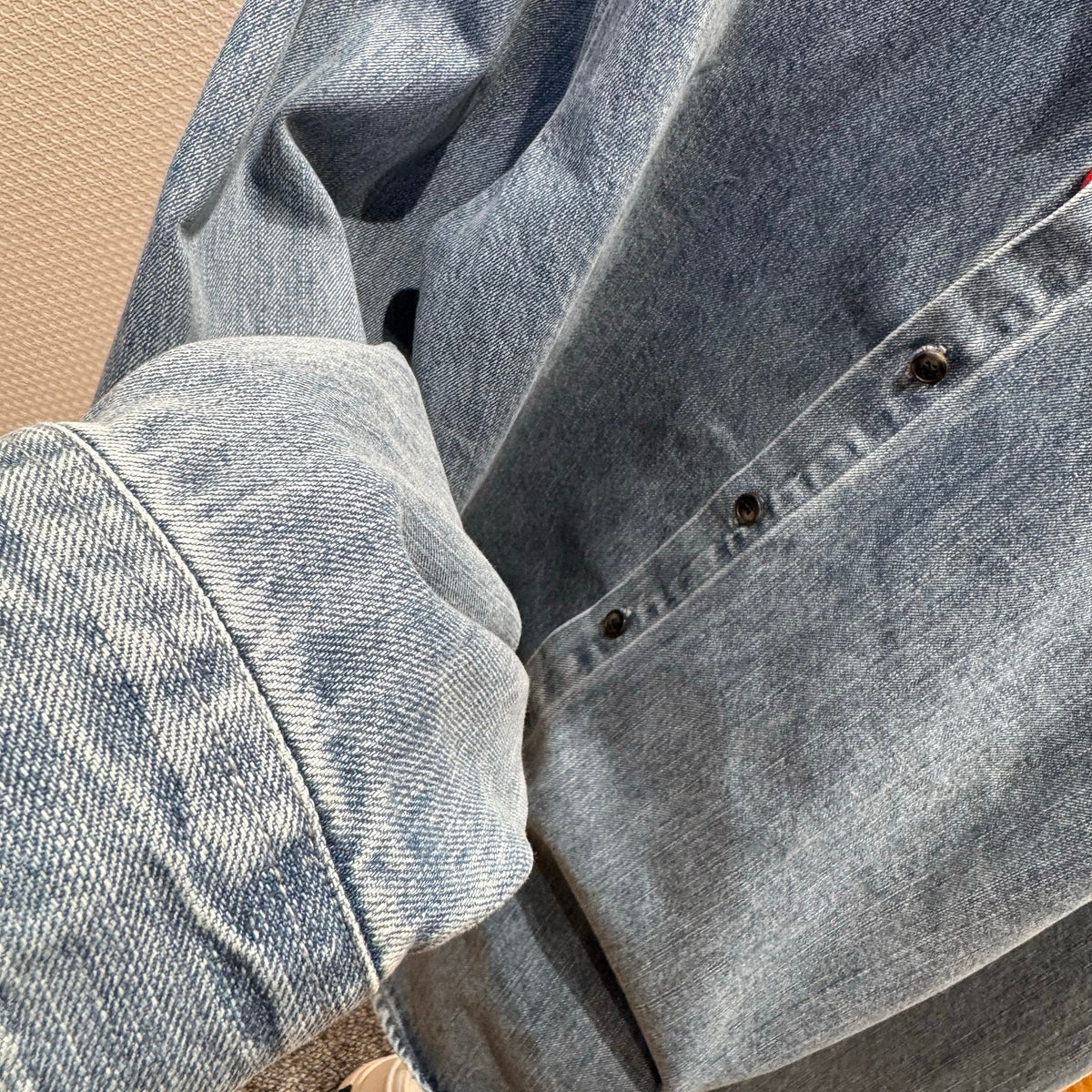 Saint Laurent Tops- Saint Laurent Denim Shirt Premium Designer Casual Top