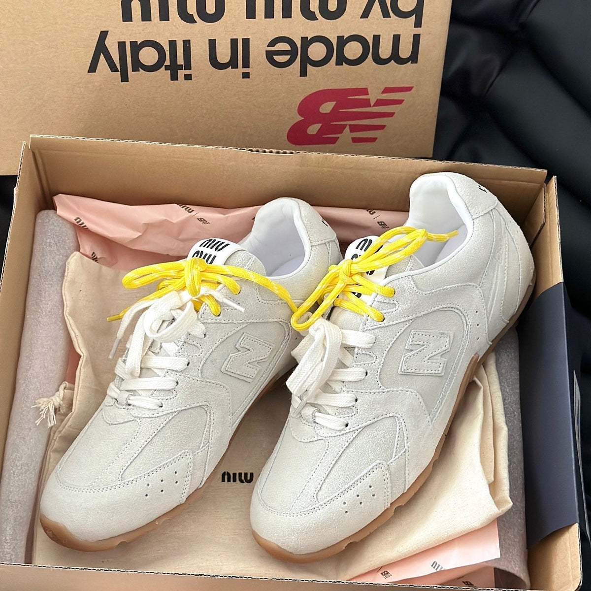 New Balance Shoes- New Balance Miu M x New Balance Trainers Luxury Lifestyle Designer Footwear