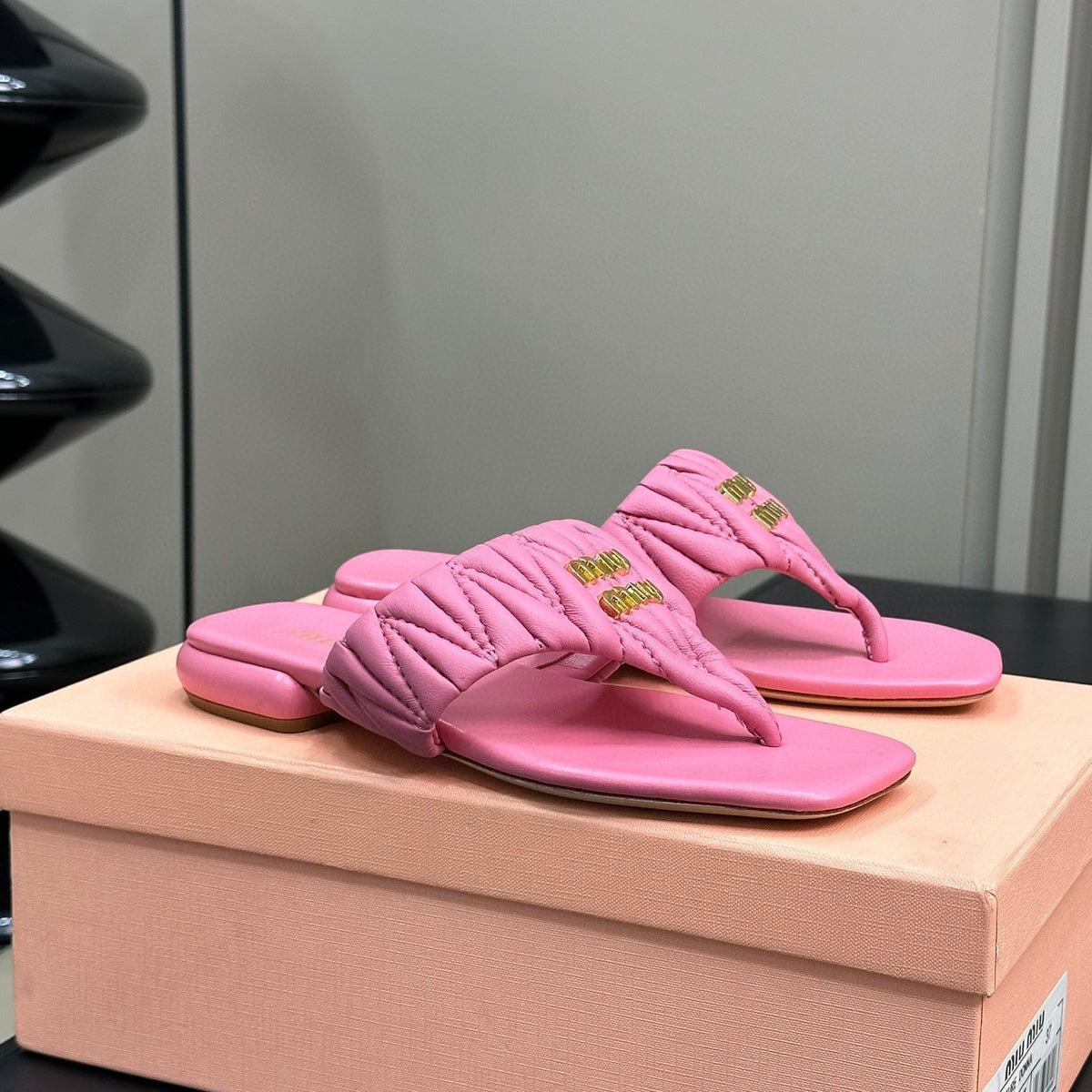Shoes- Miu M Sandals Luxury Lifestyle Designer Footwear