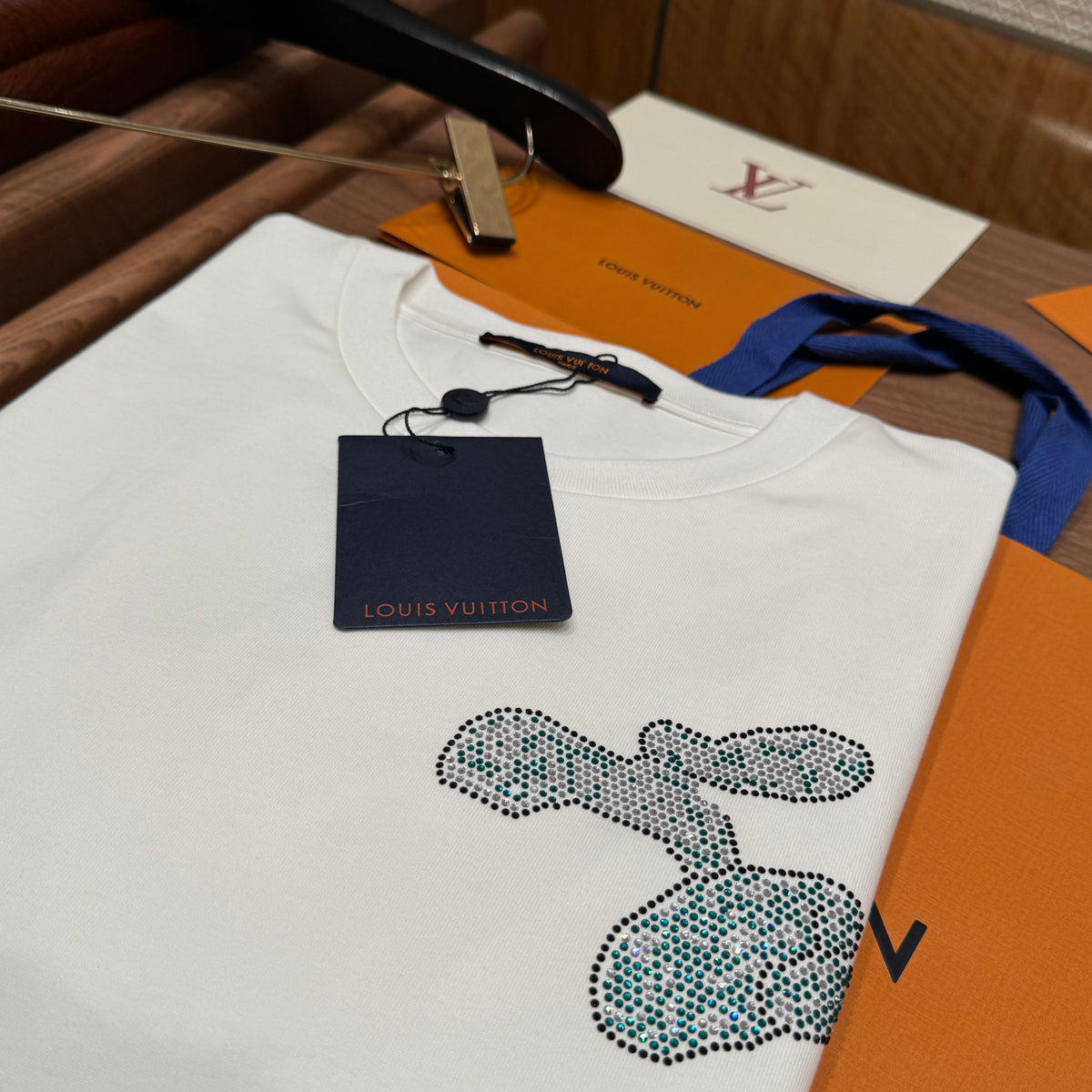 Louis Vuitton T-Shirts- Louis Vuitton Lou T-shirt Premium Designer Cotton T-Shirt