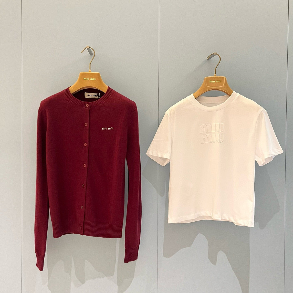 Sweaters- Miu M Cardigan Luxury Designer Knit Sweater