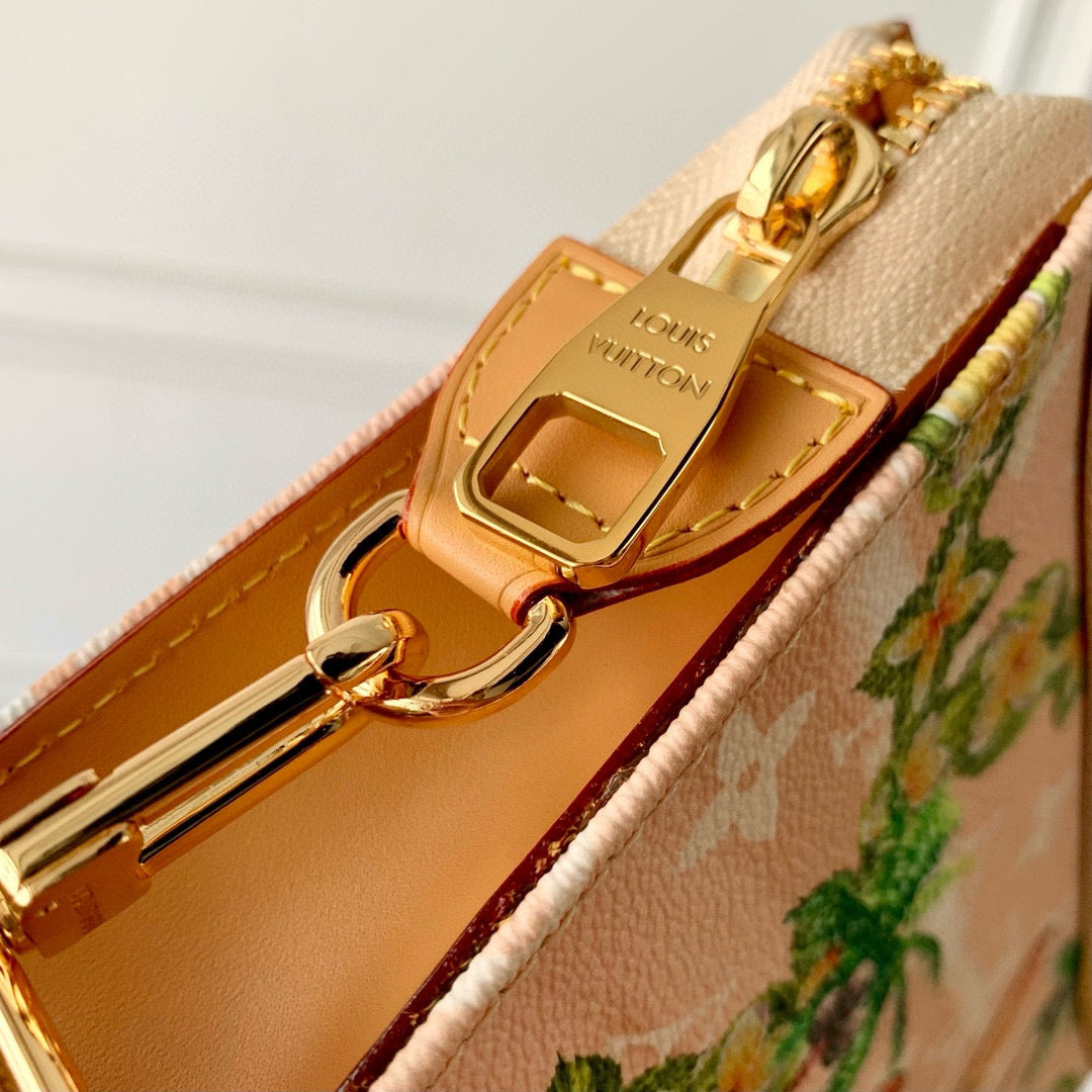 Louis Vuitton Wallets- Louis Vuitton Lou Gaston Wearable Wallet Elegant Everyday Leather Wallet