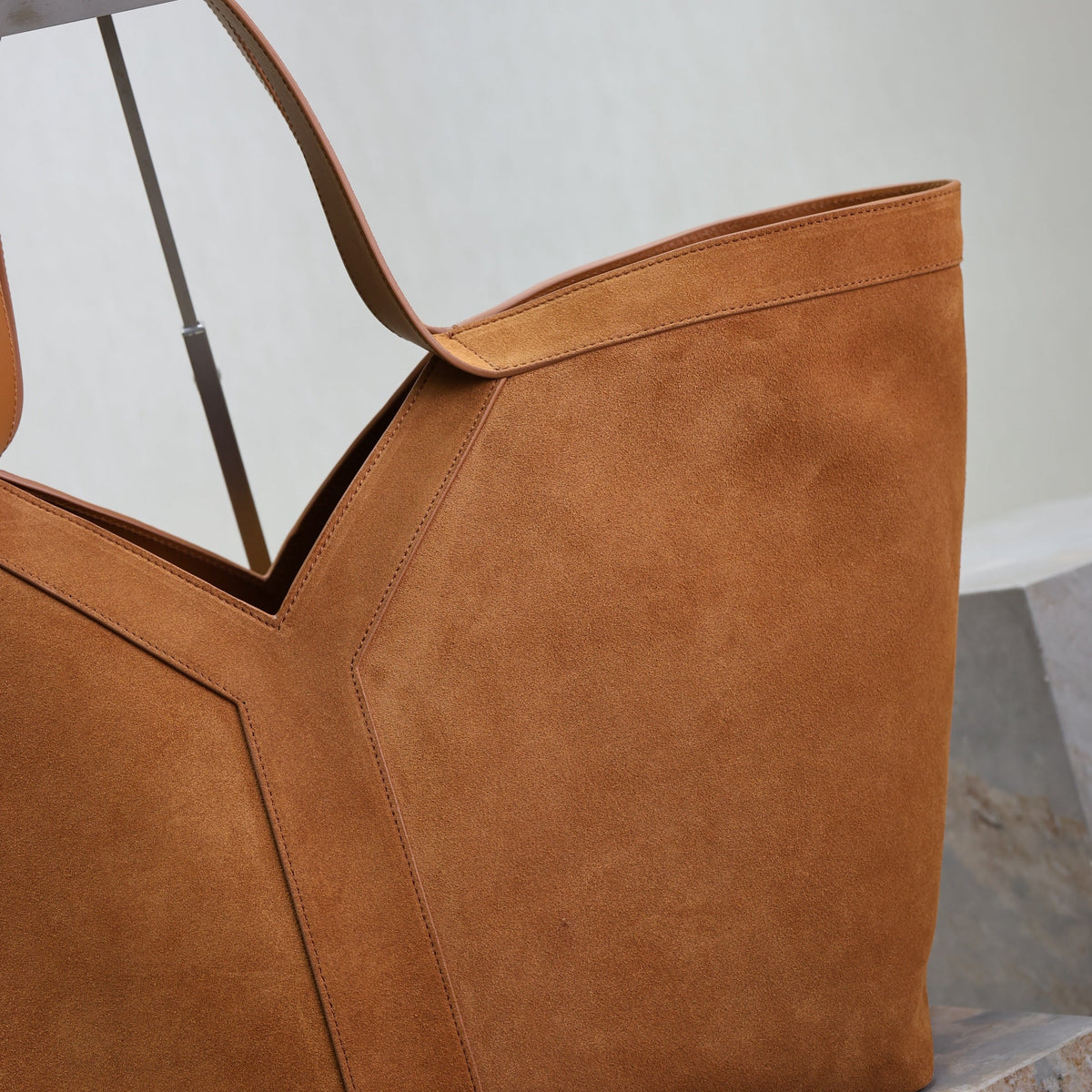 Saint Laurent Bags- Saint Laurent Y Tote In Suede Bag Premium Designer Shoulder Bag