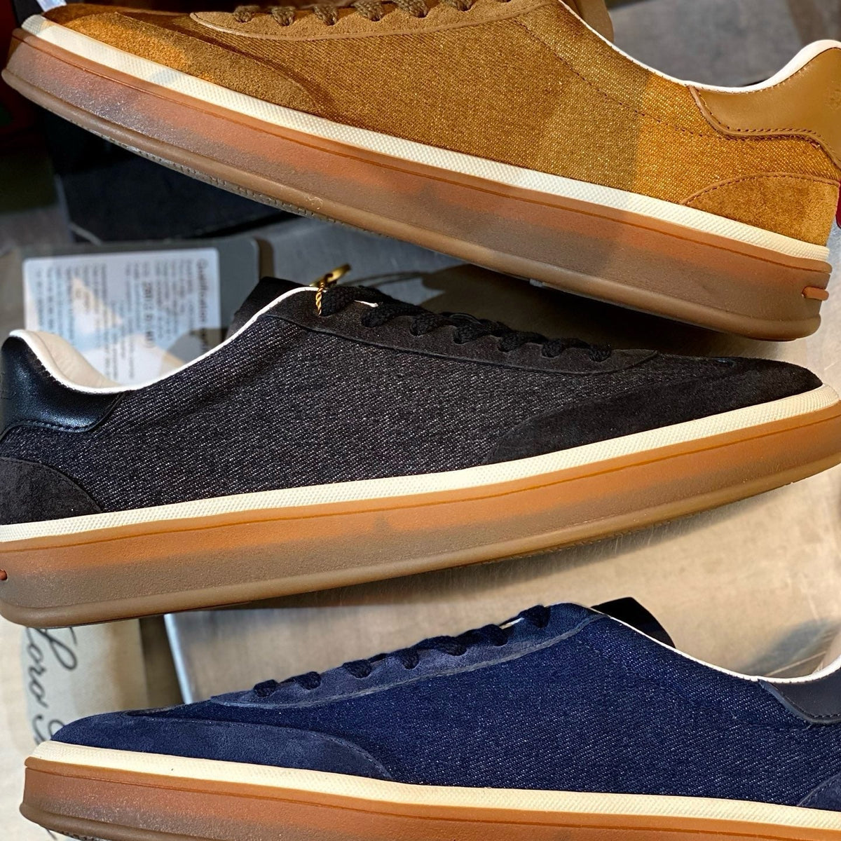 Shoes- Loro P Tennis Walk Trainers Premium Designer Casual Shoes