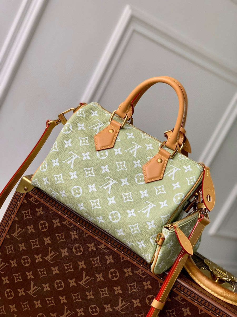 Louis Vuitton Bags- Louis Vuitton Lou Speedy P9 25 Bag Luxury Designer Leather Handbag