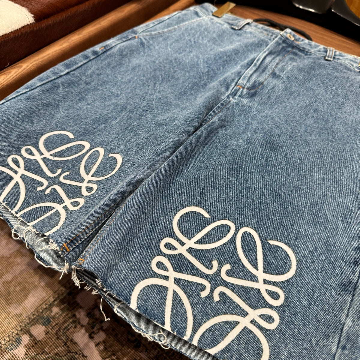 Jeans- Loew Denim Shorts Premium Designer Denim Jeans