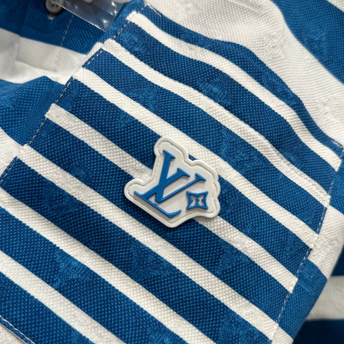 Louis Vuitton Polo Shirts- Louis Vuitton Lou Polo Shirt Classic Designer Cotton Polo Shirt