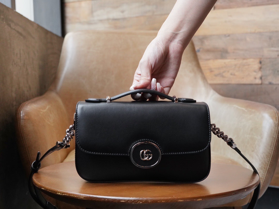 Gucci Wallets- Gucci Petite Mini Shoulder Bag Elegant Everyday Leather Wallet