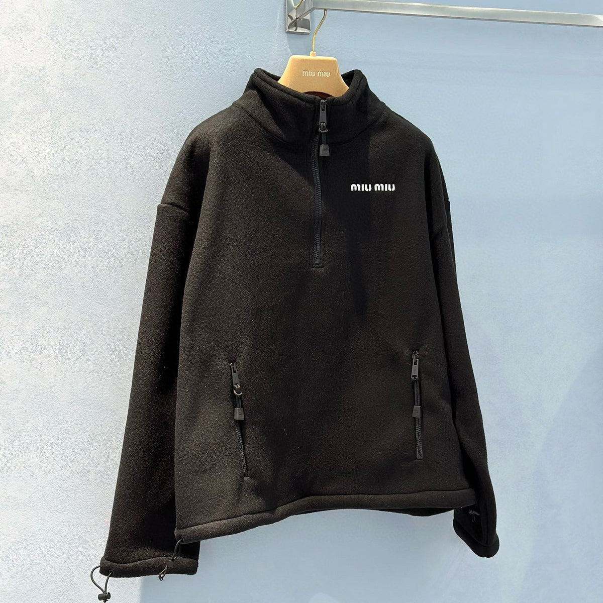 Jackets- Miu M Fleece Jacket Stylish Everyday Designer Outerwear
