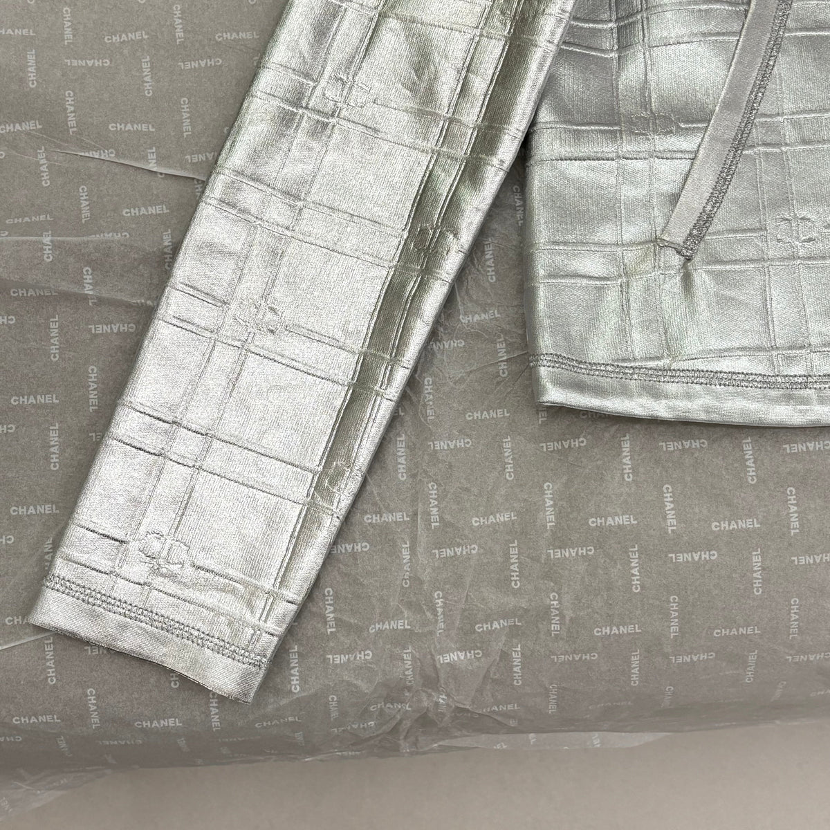 Chanel Jacket detail shot – authentic designer craftsmanship