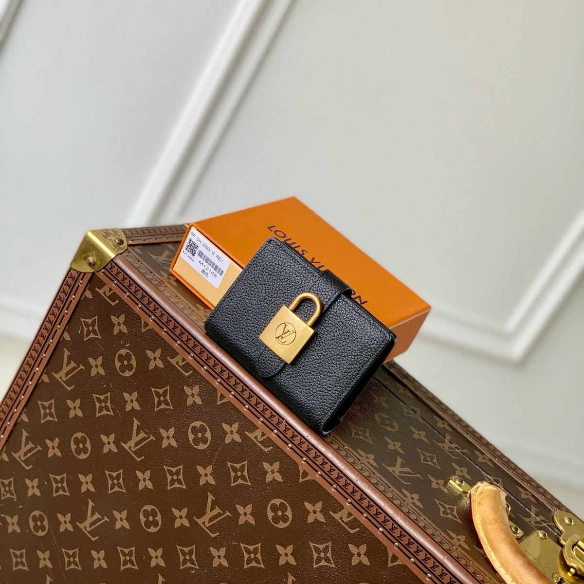 Louis Vuitton Wallets- Louis Vuitton Lou Low Key Compact Wallet Premium Leather Designer Wallet