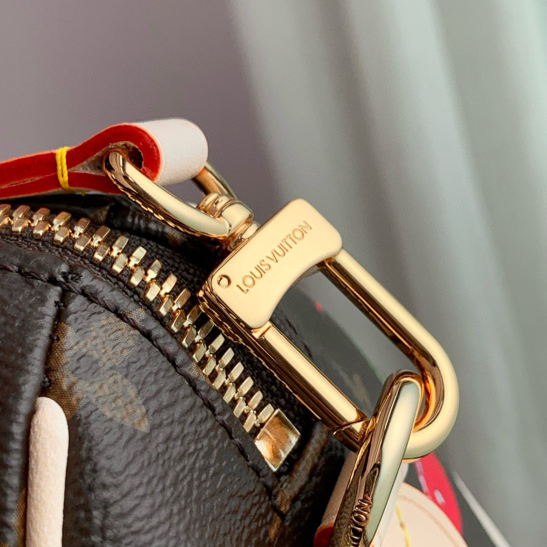 Louis Vuitton Bags- Louis Vuitton Lou x Murakami Speedy 20 Bag Elegant Everyday Designer Handbag