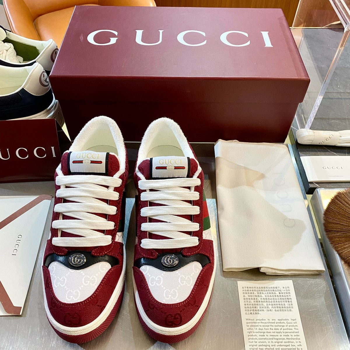 Gucci Shoes- Gucci Screener Trainers Comfortable Everyday Designer Shoes