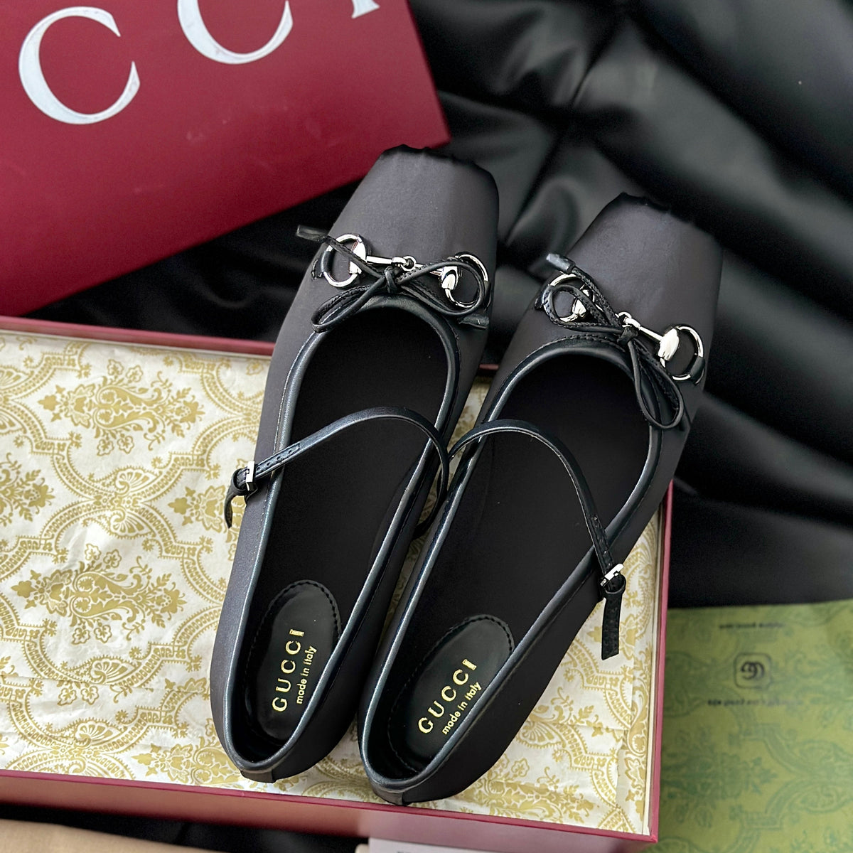 Gucci Shoes- Gucci Ballet Flats Luxury Lifestyle Designer Footwear