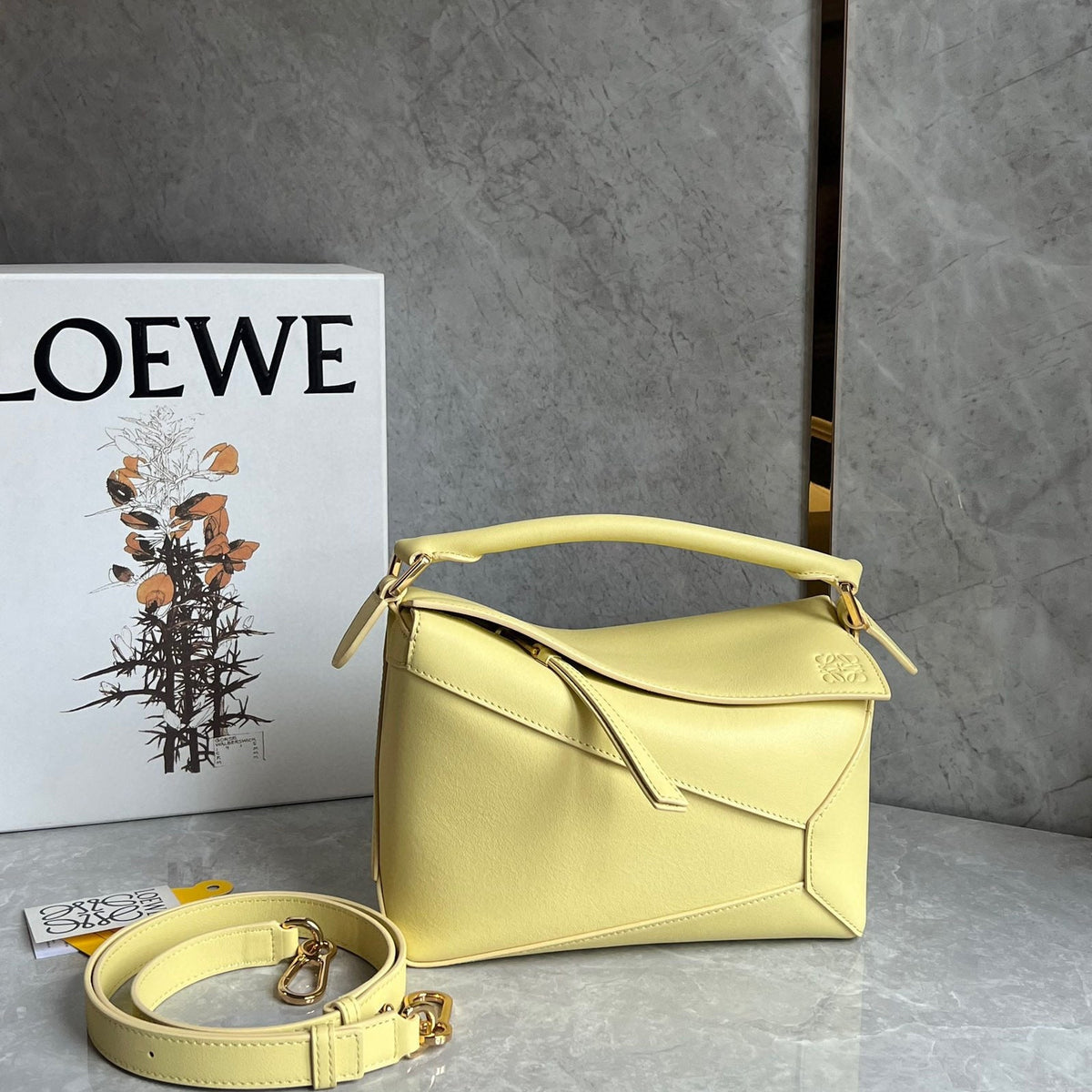 Bags- Loew Small Puzzle Edge Bag Premium Designer Shoulder Bag