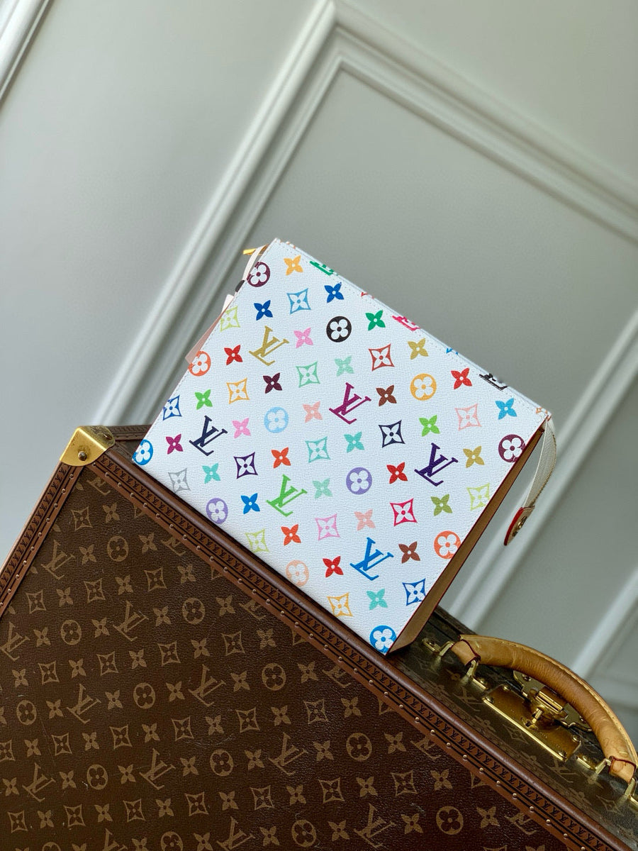 Louis Vuitton Bags- Louis Vuitton Lou x Murakami Toiletry Pouch Premium Designer Shoulder Bag