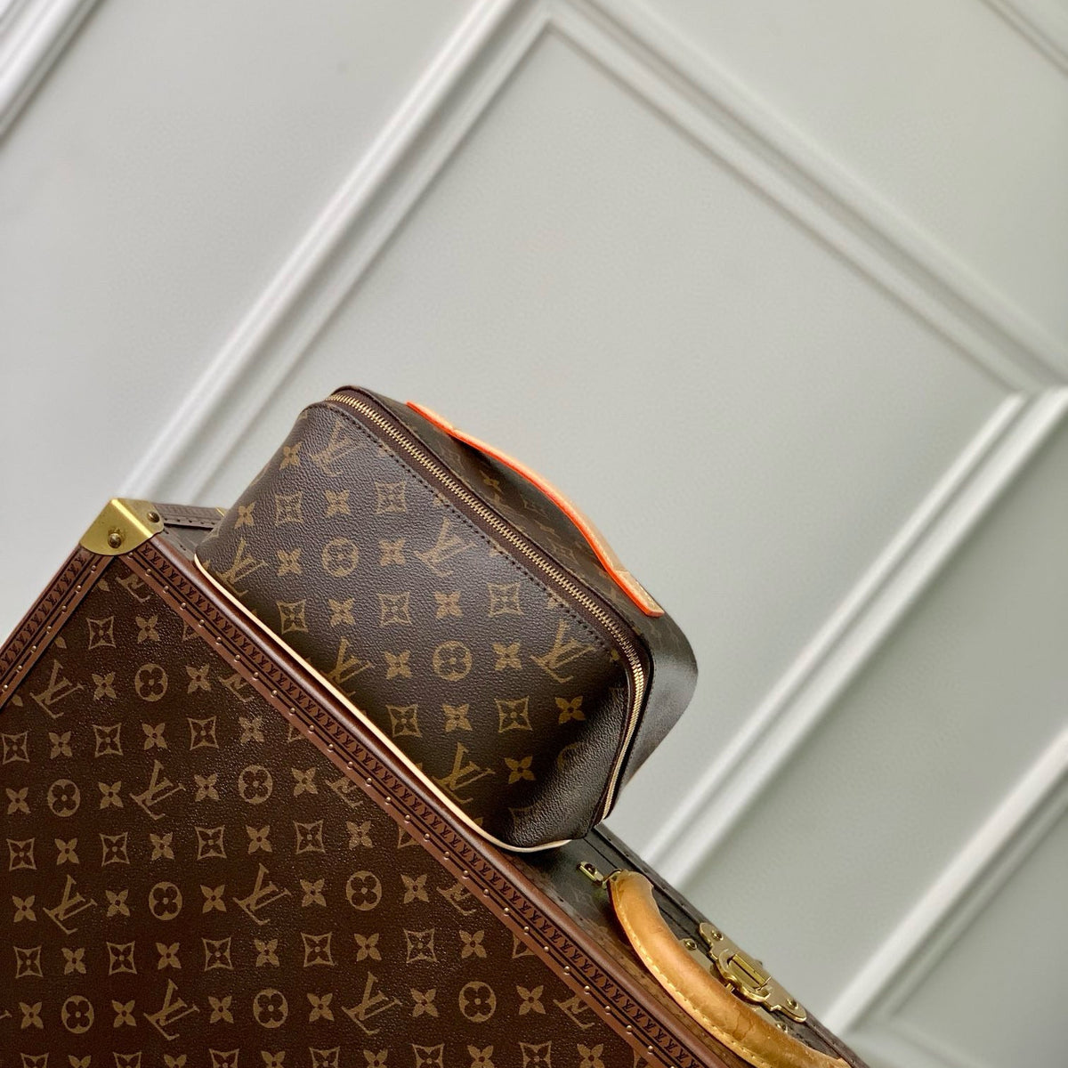 Louis Vuitton Bags- Louis Vuitton Lou Toiletry Bag Luxury Designer Leather Handbag