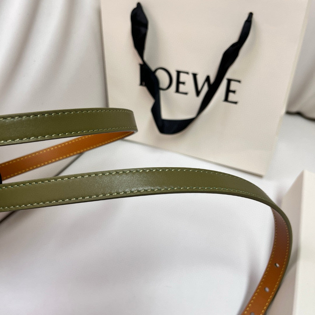 Belts- Loew Belt 1.5 Cm Premium Leather Designer Belt