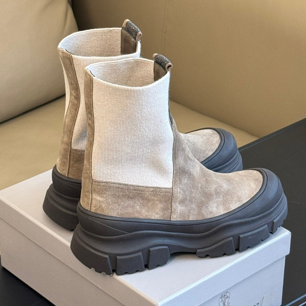 Shoes- Brunello C Boots Premium Designer Casual Shoes