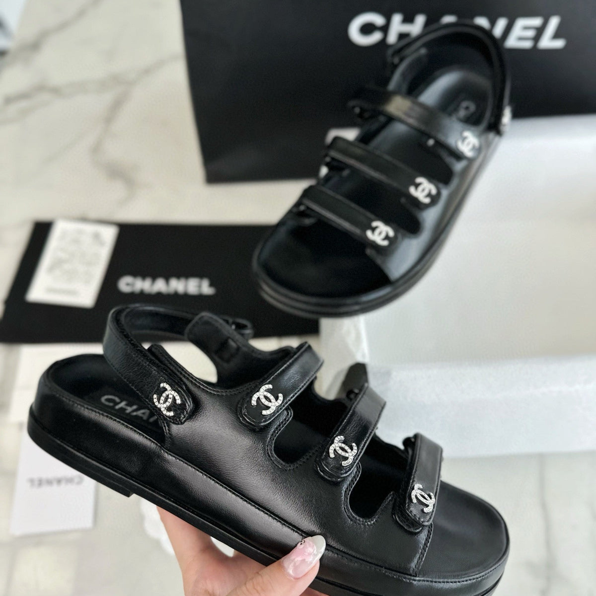 Chanel Shoes- Chanel Sandals Comfortable Everyday Designer Shoes